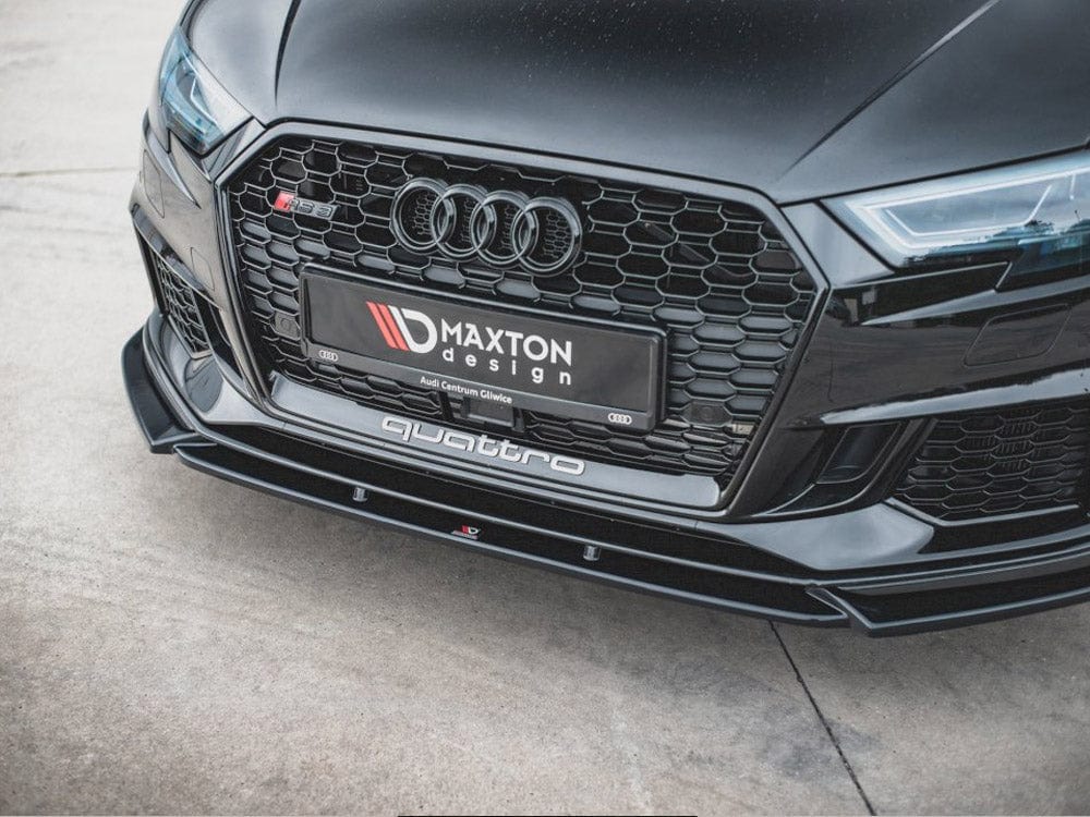 Maxton Design Carbon Look / No Front Splitter V.4 Audi RS3 8V Facelift 2017-UP Maxton Design SR