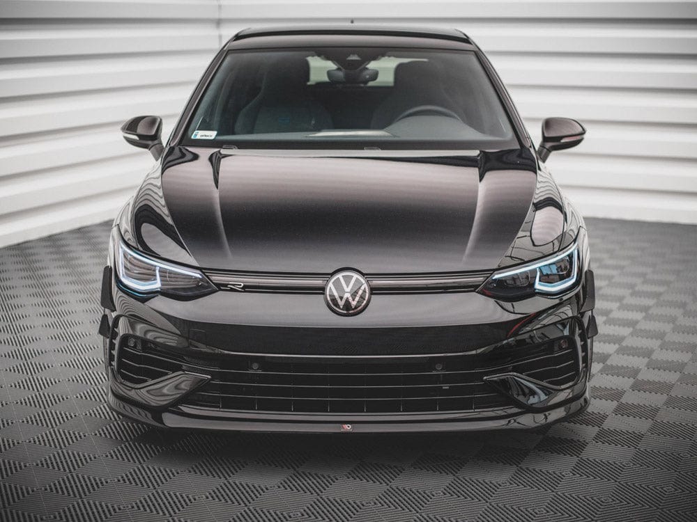 Maxton Design Carbon Look / No Front Splitter V.5 VW Golf R MK8 2020- Maxton Design SR