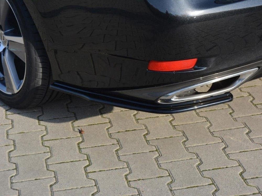 Maxton Design Carbon Look / No Rear Side Splitters Lexus GS Mk4 Facelift T 2015-UP Maxton Design SR
