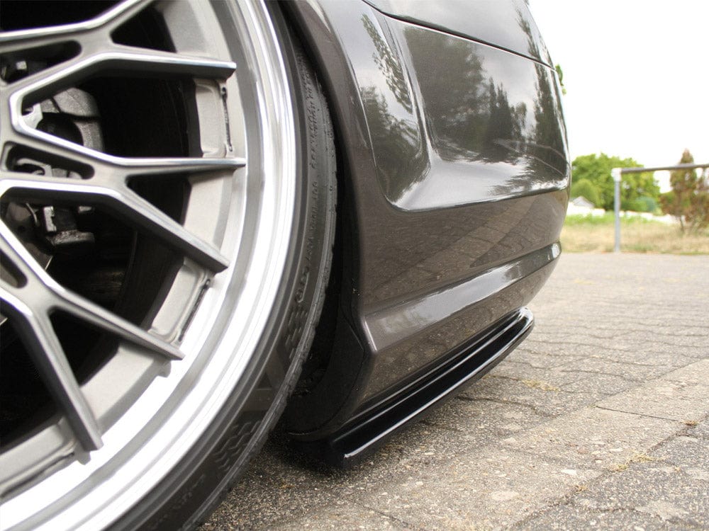 Maxton Design Carbon Look / No Rear Side Splitters Mercedes CL 500 C216 Amgline 2006-2010 Maxton Design SR