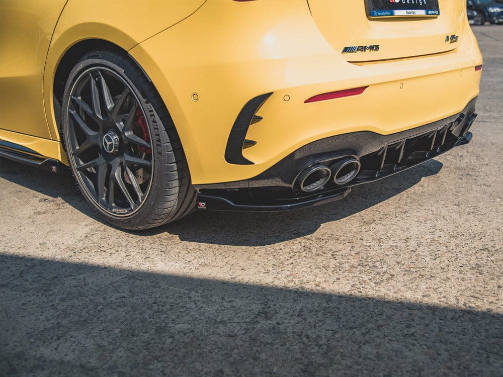 Maxton Design Carbon Look / No Rear Side Splitters V.1 Mercedes AMG A 45 S Aero Pack W177 Maxton Design SR