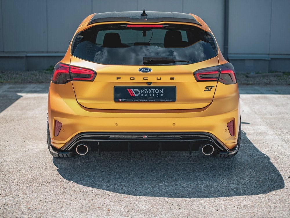 Maxton Design Carbon Look / No Rear Side Splitters V.3 Ford Focus Mk4 ST 2019- Maxton Design SR