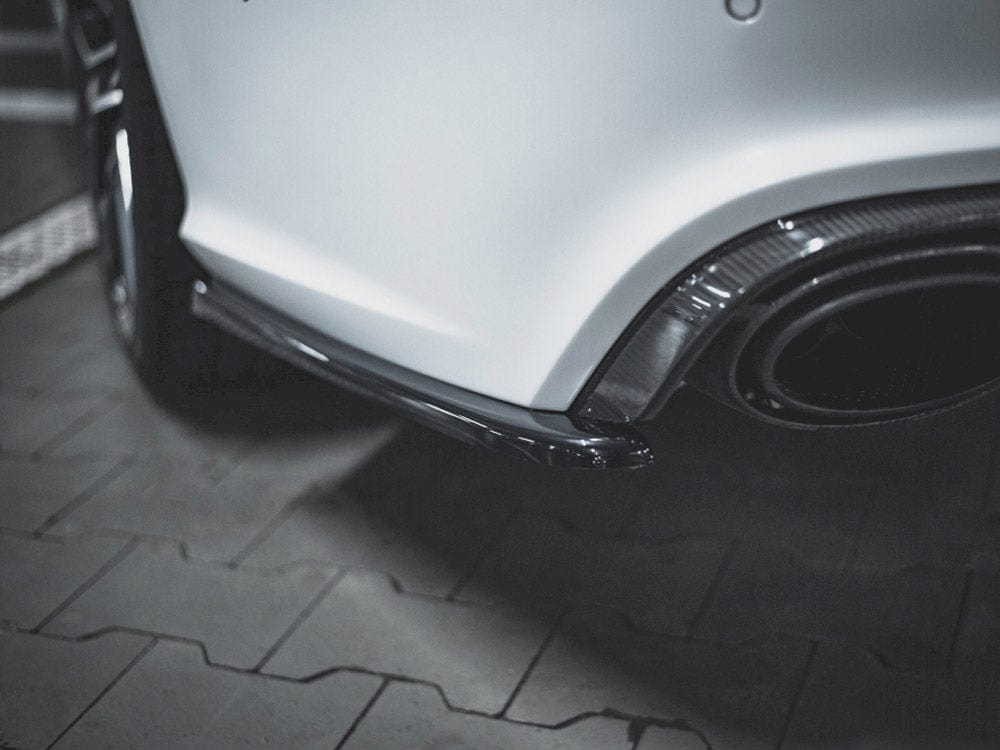 Maxton Design Carbon Look / No Rear Side Splitters V2 Audi RS6 C7 2013-2017 Maxton Design SR