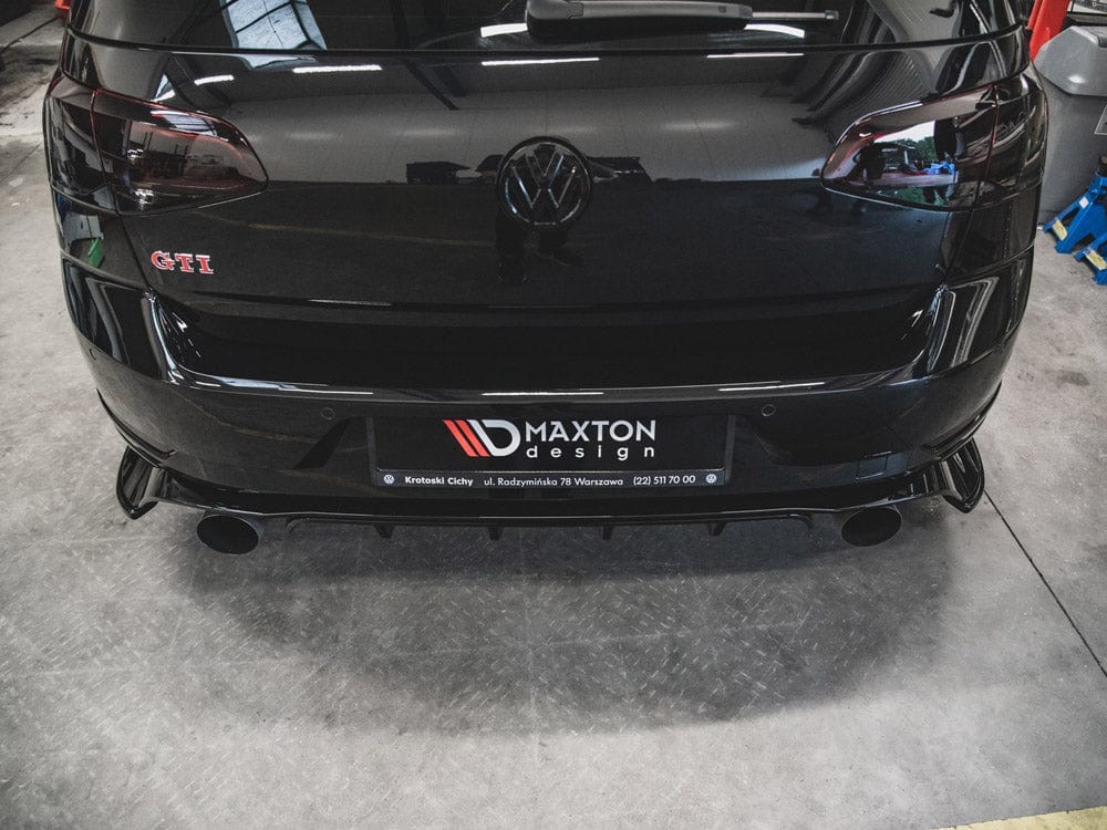 Maxton Design Carbon Look / No Rear Side Splitters VW Golf MK7.5 GTI TCR 2019 Maxton Design SR