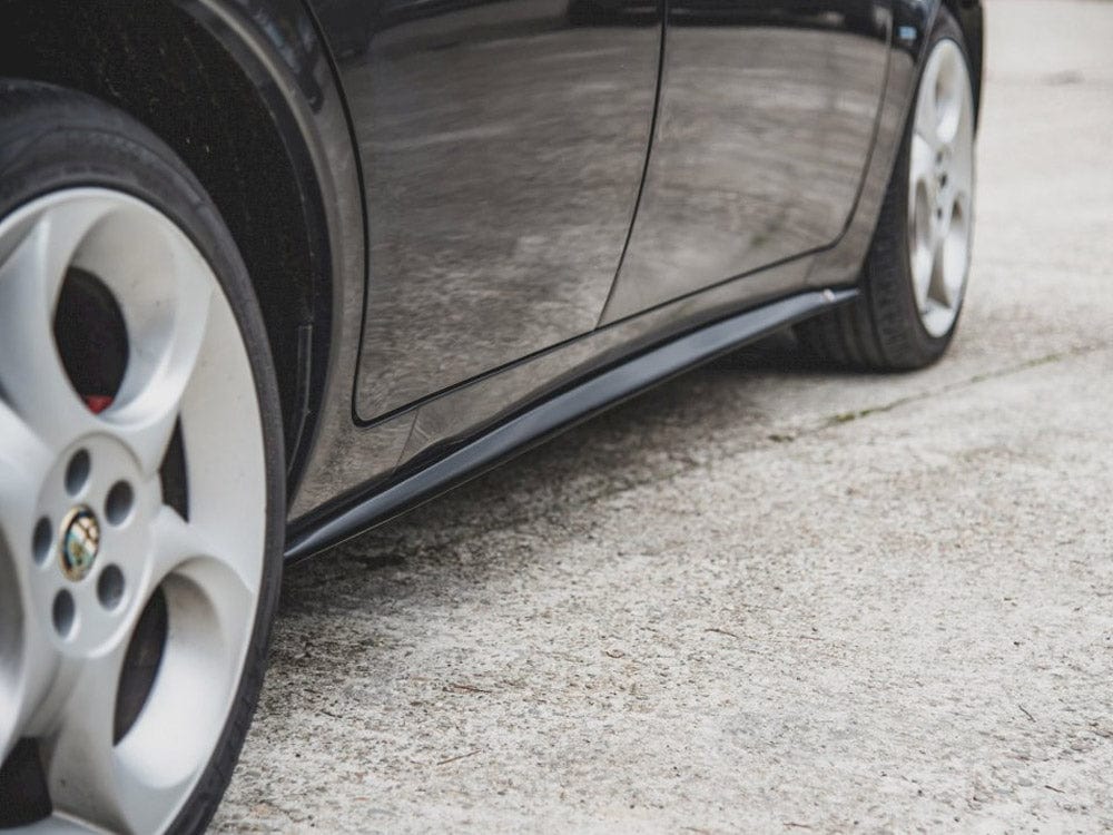 Maxton Design Carbon Look / No Side Skirts Diffusers Alfa Romeo 156 Facelift 2003-2006 Maxton Design SR