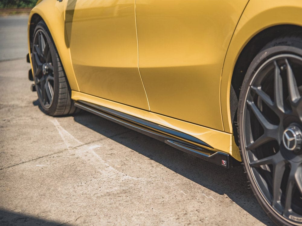 Maxton Design Carbon Look / No Side Skirts Diffusers Mercedes-amg A45 S W177 2019- Maxton Design SR