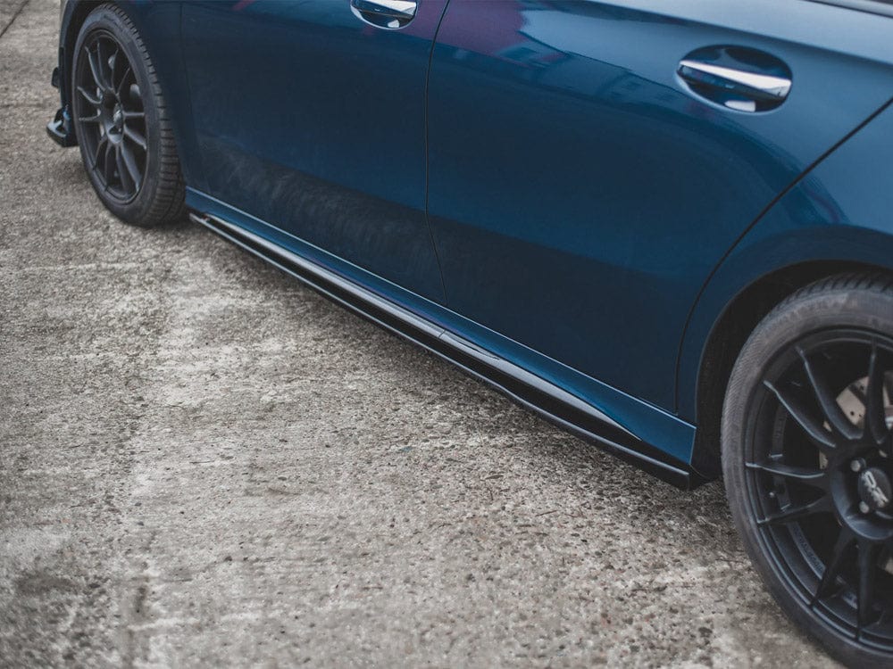 Maxton Design Carbon Look / No Side Skirts Diffusers V.1 Mercedes A35 AMG / AMG-Line W177 Maxton Design SR