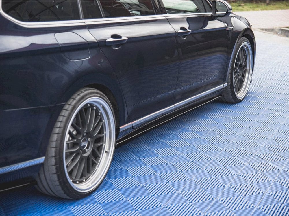 Maxton Design Carbon Look / No Side Skirts Diffusers VW Passat B8 2014-2019 Maxton Design SR