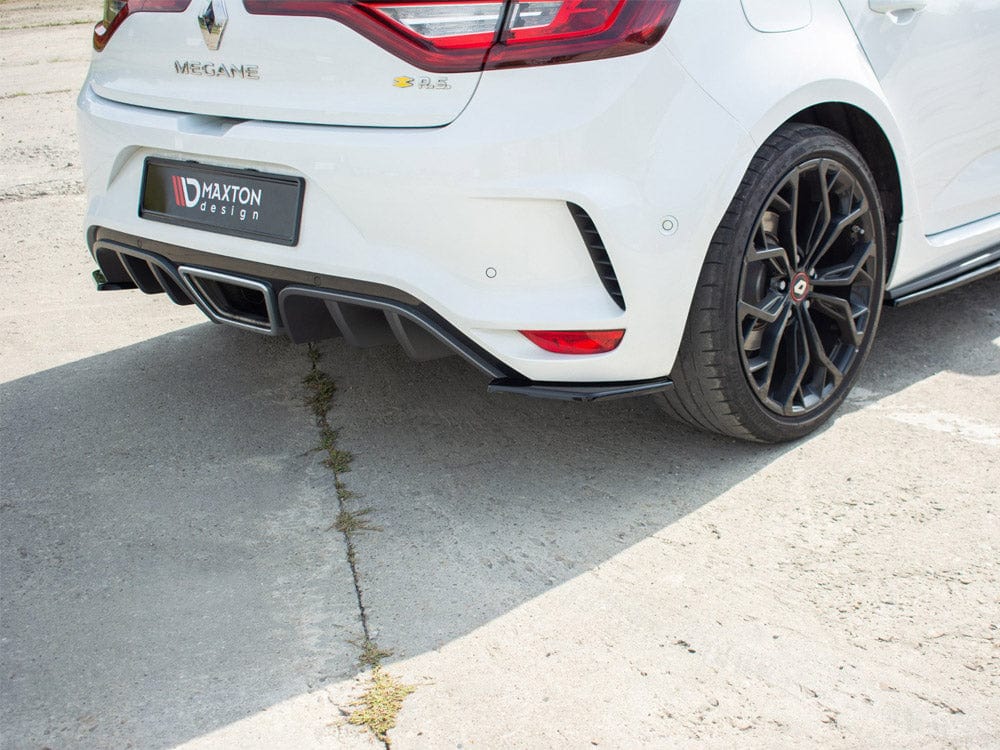 Maxton Design Carbon Look Rear Side Splitters Renault Megane MK4 RS 2018-2020 Maxton Design SR