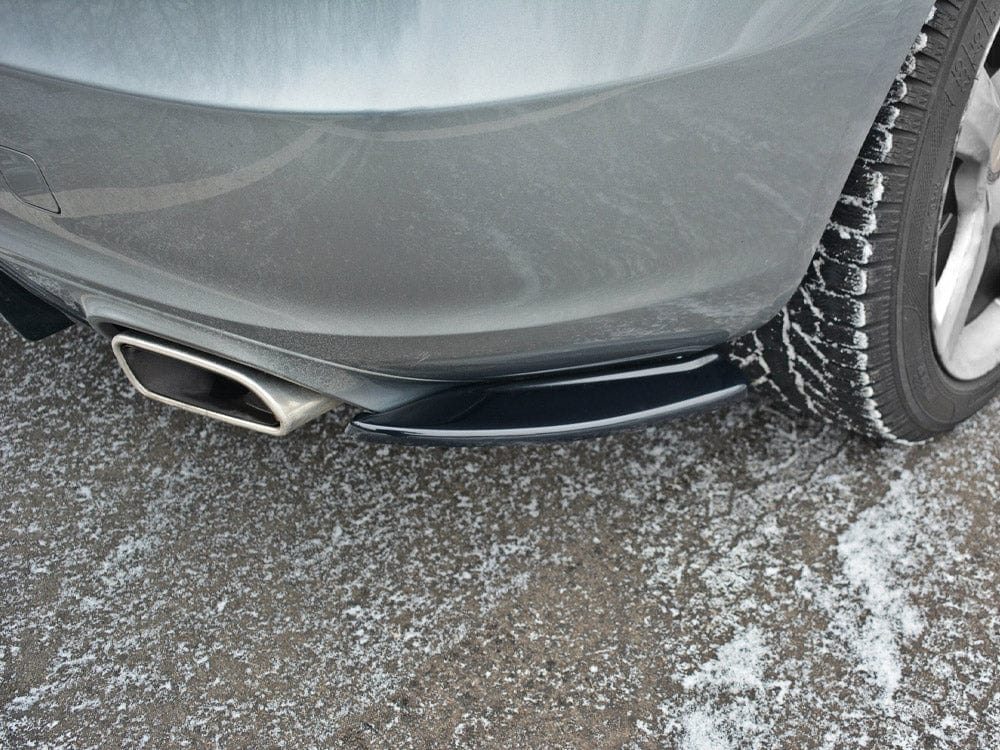 Maxton Design Carbon Look Rear Side Splitters V.1 Mercedes-benz SLK R172 Standard 2011-2015 Maxton Design SR