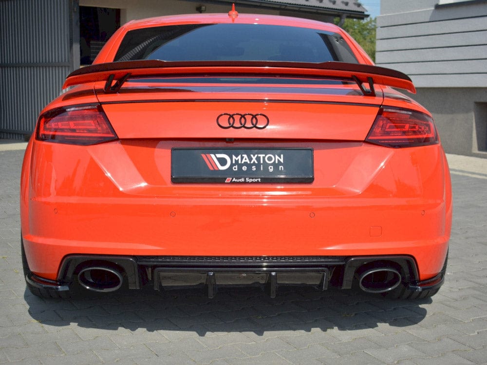 Maxton Design Carbon Look Rear Valance Audi TT MK3 (8S) RS 2016-2020 Maxton Design SR