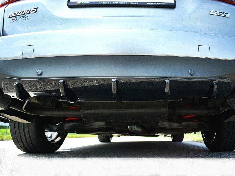 Maxton Design Carbon Look Rear Valance Mazda 6 GJ (MK3) 2012-2014 Maxton Design SR