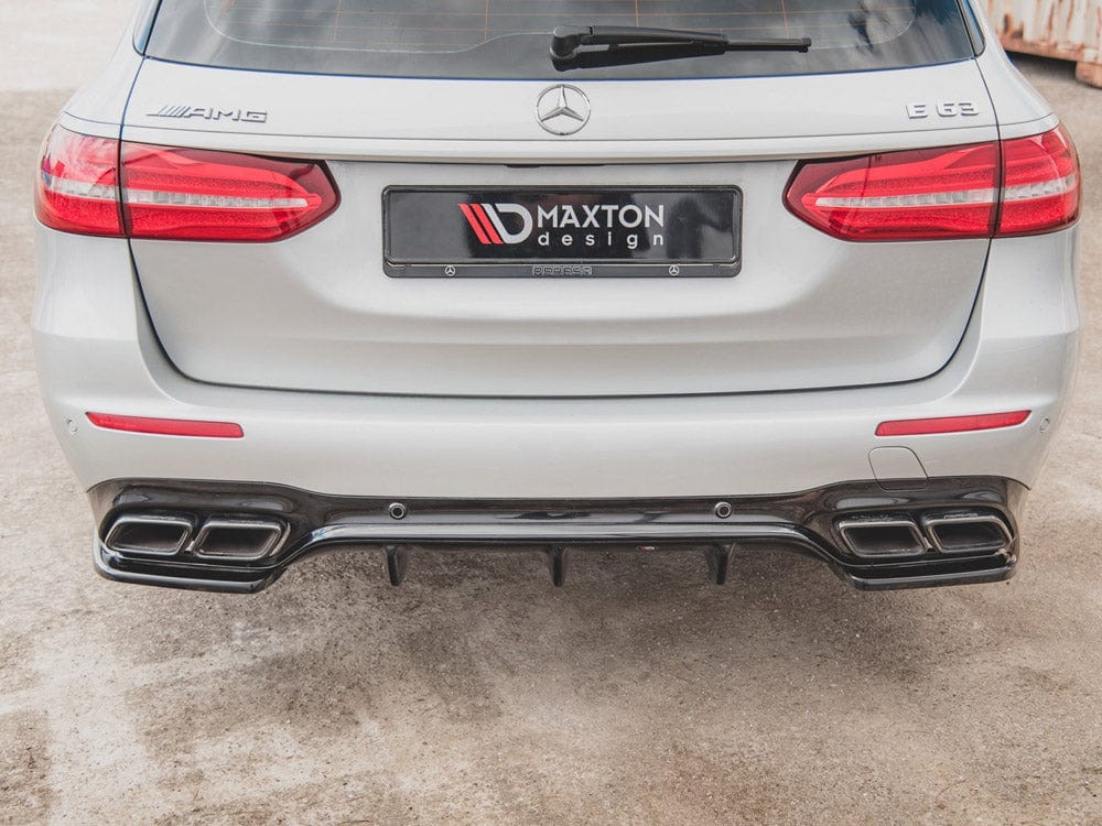 Maxton Design Carbon Look Rear Valance Mercedes E63 AMG Estate / Sedan S213 / W213 Maxton Design SR