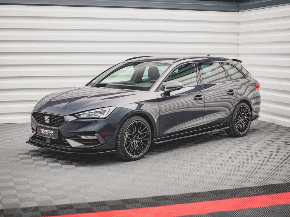 Maxton Design Carbon Look Side Skirts Diffusers V.1 Seat Leon FR Mk4 / Cupra Leon Maxton Design SR