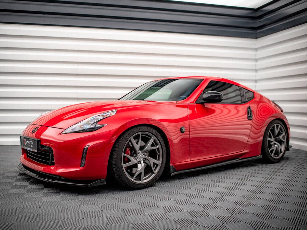 Maxton Design Carbon Look Side Skirts Diffusers V.2 Nissan 370Z 2009-2020 Maxton Design SR