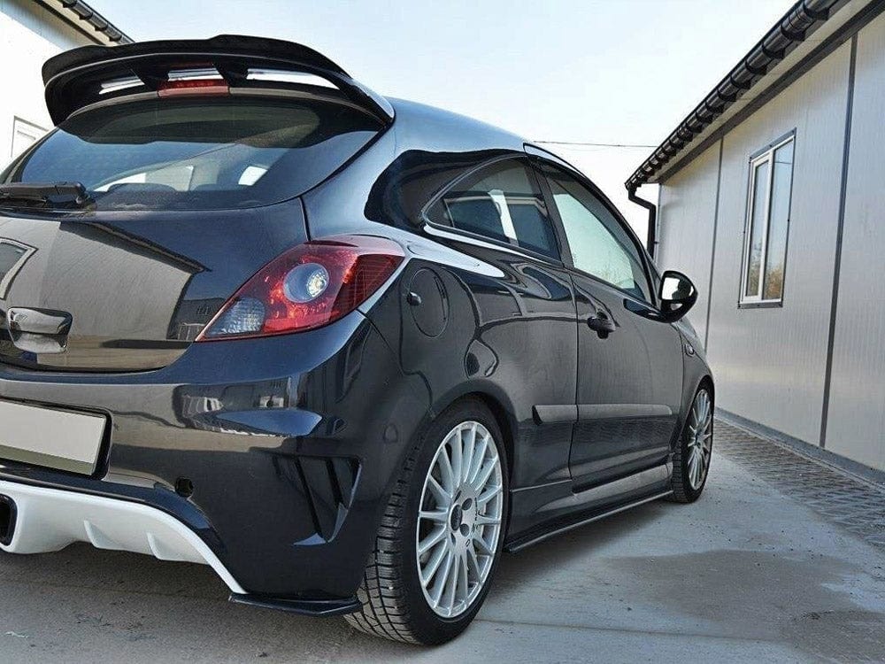 Maxton Design Carbon Look Side Skirts Diffusers Vauxhall/opel Corsa D OPC Maxton Design SR