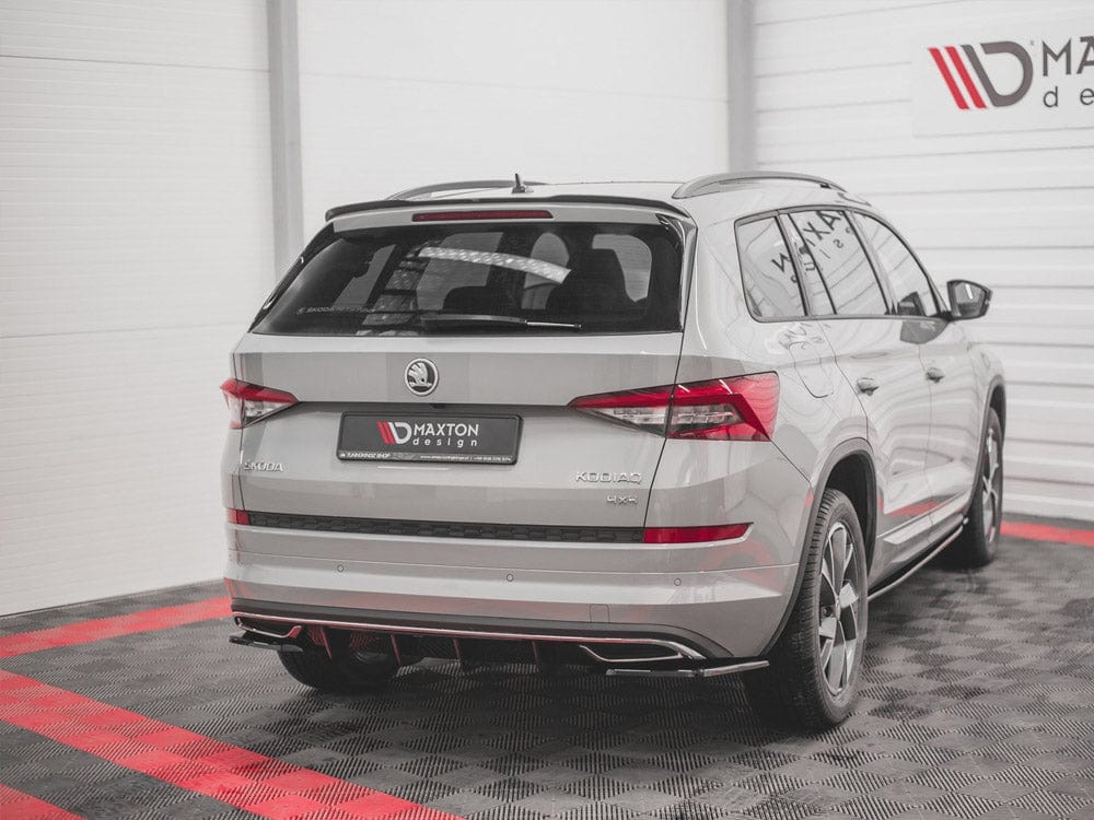 Maxton Design Carbon Look Spoiler CAP V.1 Skoda Kodiaq MK1 Sportline / VRS 2017- Maxton Design SR