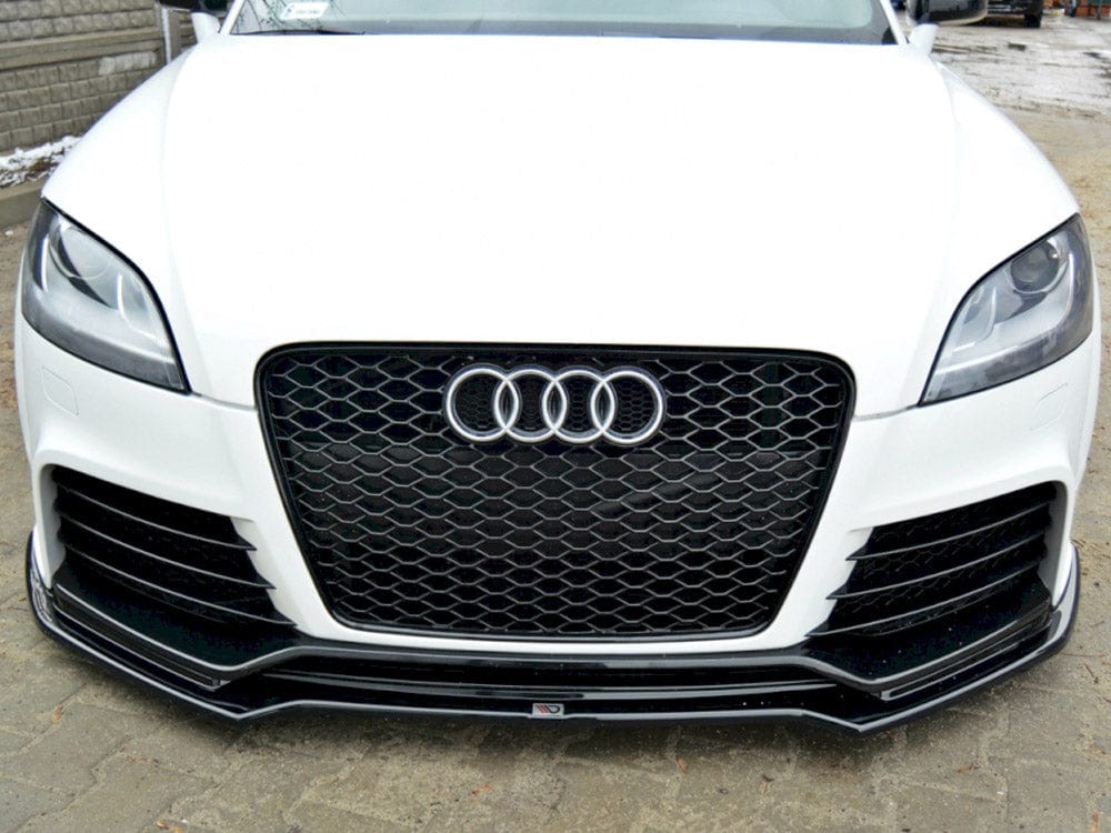 Maxton Design Carbon Look / Yellow Front Splitter V.2 Audi TT MK2 RS 2009-2014 Maxton Design SR