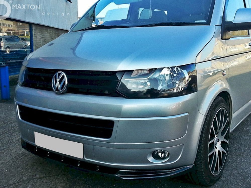 Maxton Design Carbon Look / Yellow Front Splitter VW T5 (Facelift) Maxton Design SR