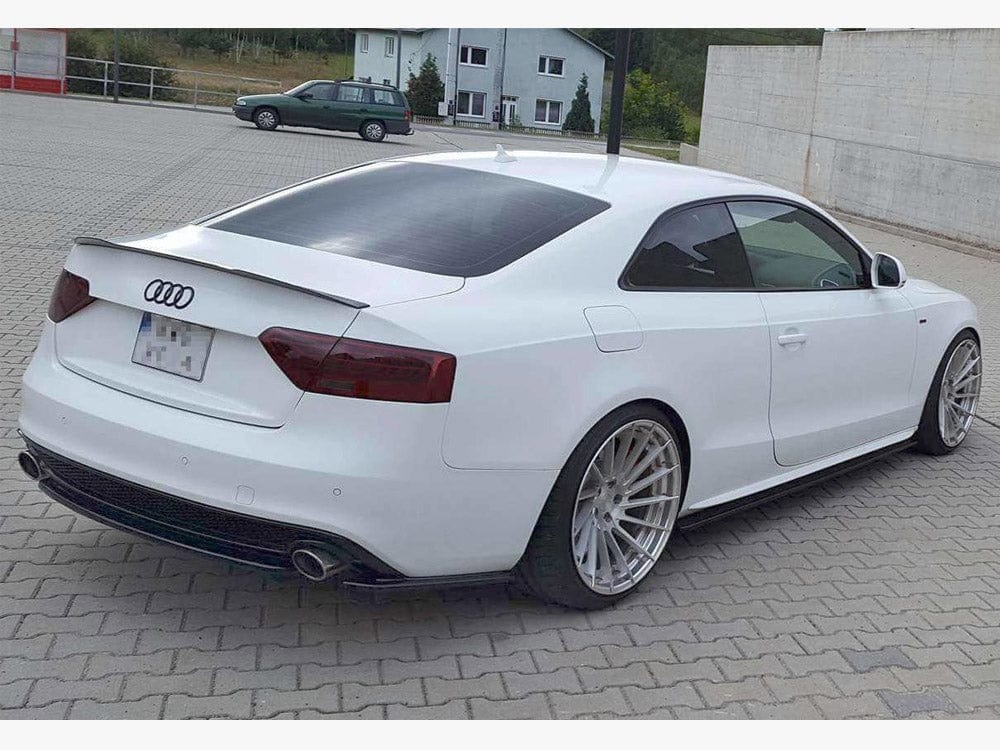 Maxton Design Central Rear Splitter Audi A5 S-line 8T FL Coupe / Sportback 2011-2016 Maxton Design SR