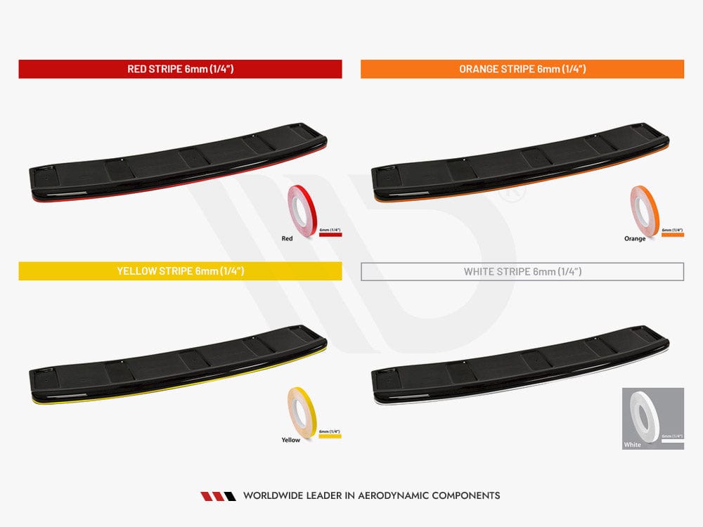 Maxton Design Central Rear Splitter Audi A6 S-Line C7 FL Maxton Design SR