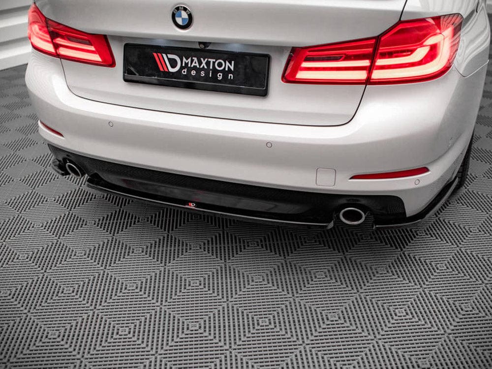 Maxton Design Central Rear Splitter BMW 5 G30 2017-2020 Maxton Design SR