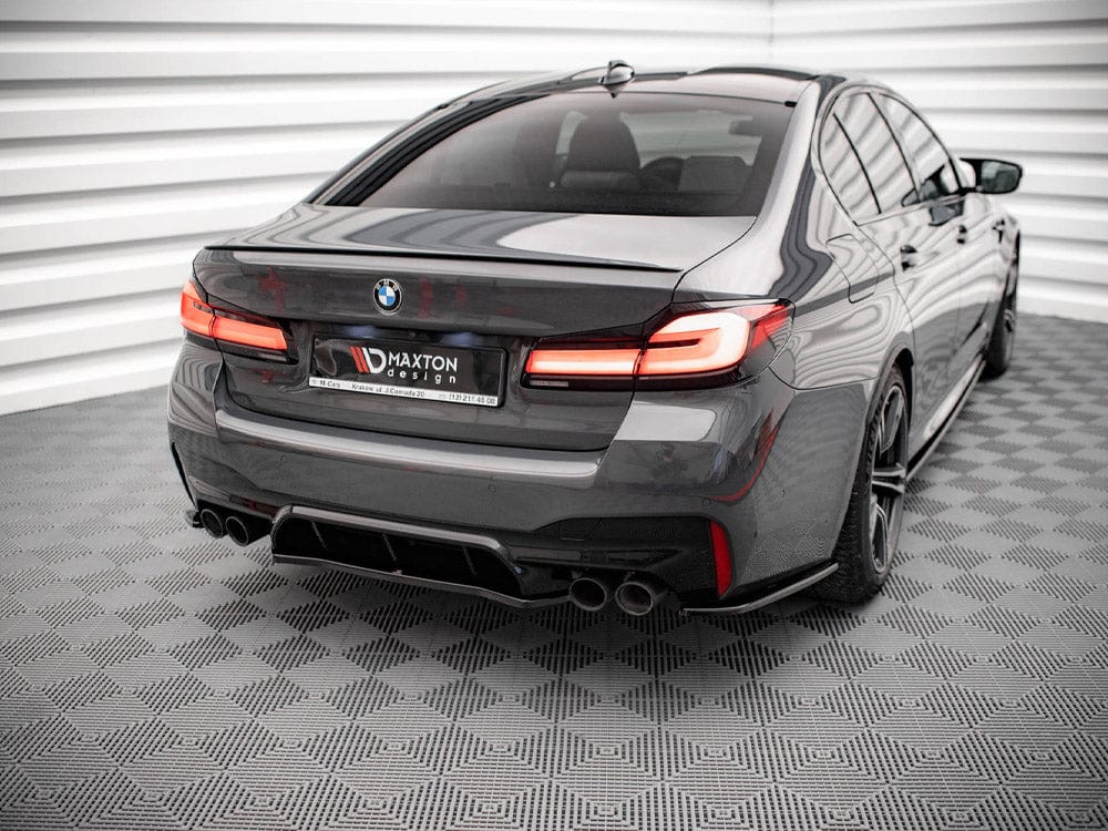 Maxton Design Central Rear Splitter BMW M5 F90 2017-2019 Maxton Design SR