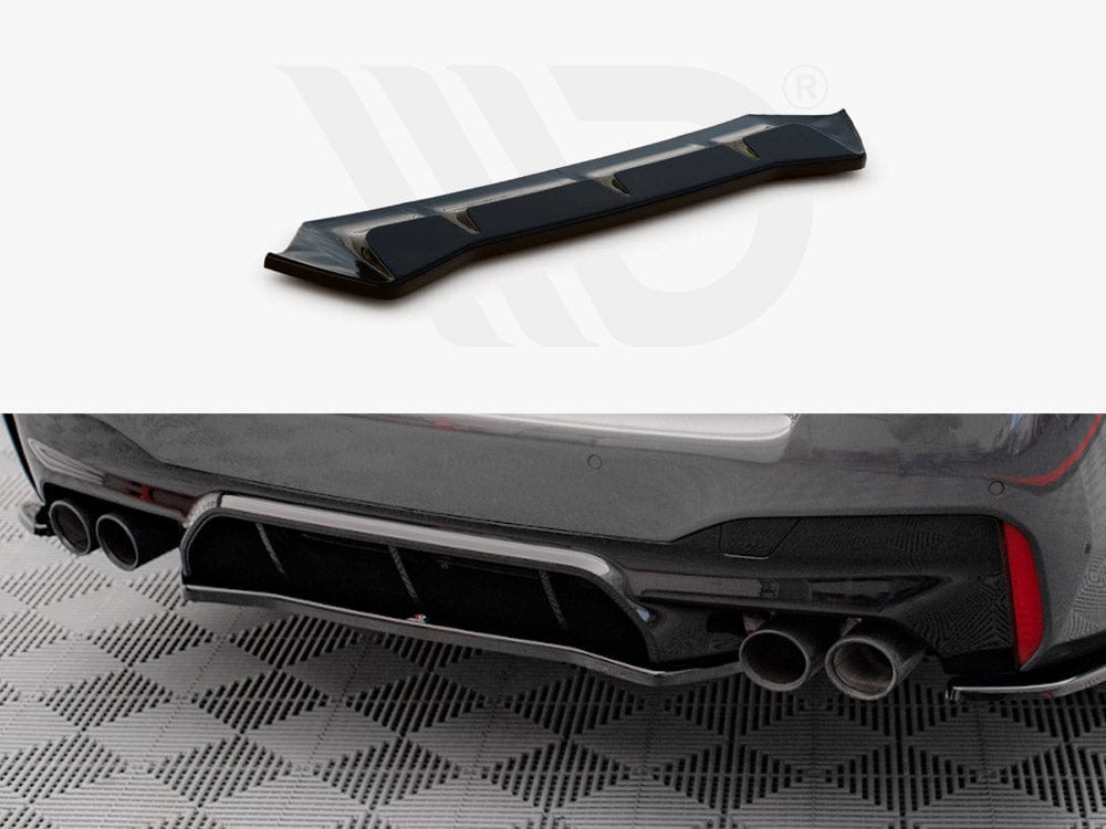 Maxton Design Central Rear Splitter BMW M5 F90 2017-2019 Maxton Design SR