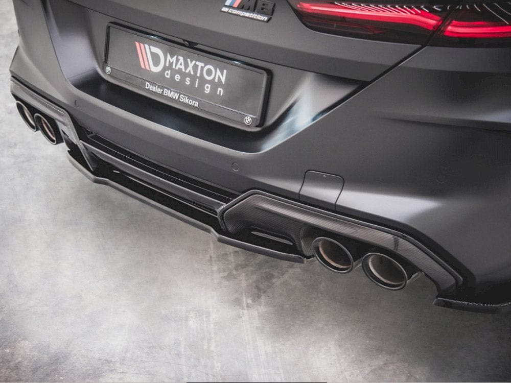 Maxton Design Central Rear Splitter BMW M8 GRAN Coupe F93 Maxton Design SR