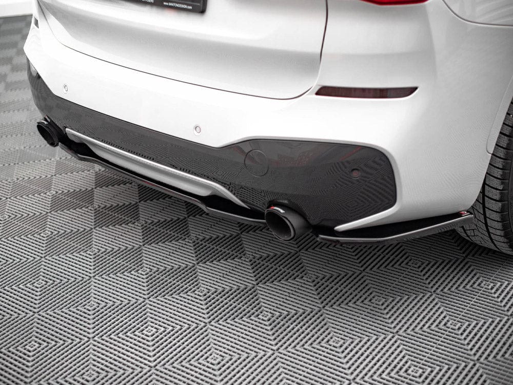 Maxton Design Central Rear Splitter BMW X1 M-Pack F48 2015-2019 Maxton Design SR