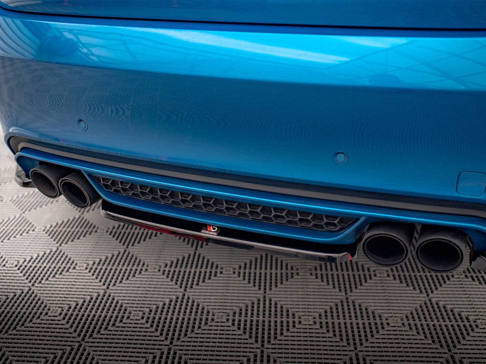 Maxton Design Central Rear Splitter BMW X6 M F86 Maxton Design SR