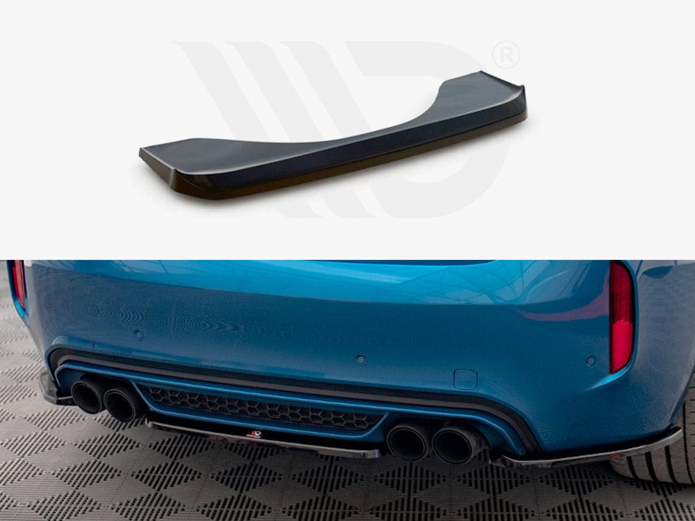 Maxton Design Central Rear Splitter BMW X6 M F86 Maxton Design SR