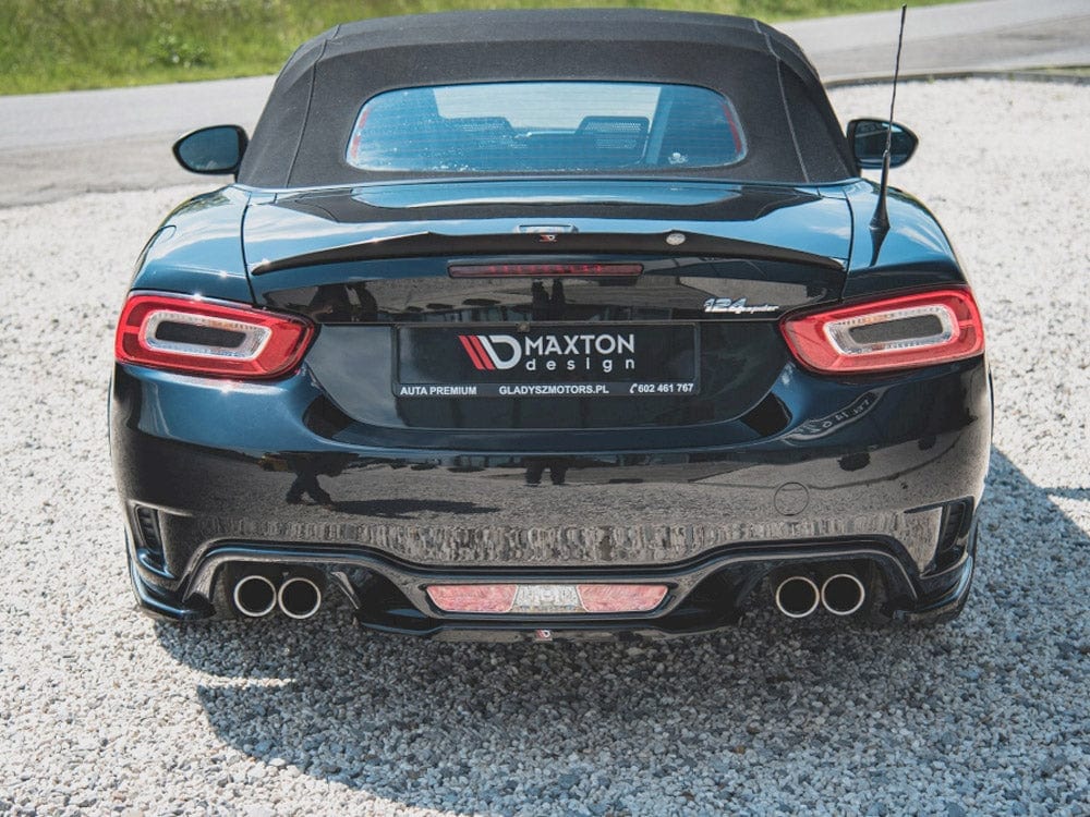 Maxton Design Central Rear Splitter Fiat 124 Spider Abarth 2017- Maxton Design SR