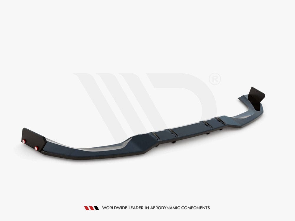 Maxton Design Central Rear Splitter + Flaps Mercedes AMG A 45 S Aero Pack W177 Maxton Design SR
