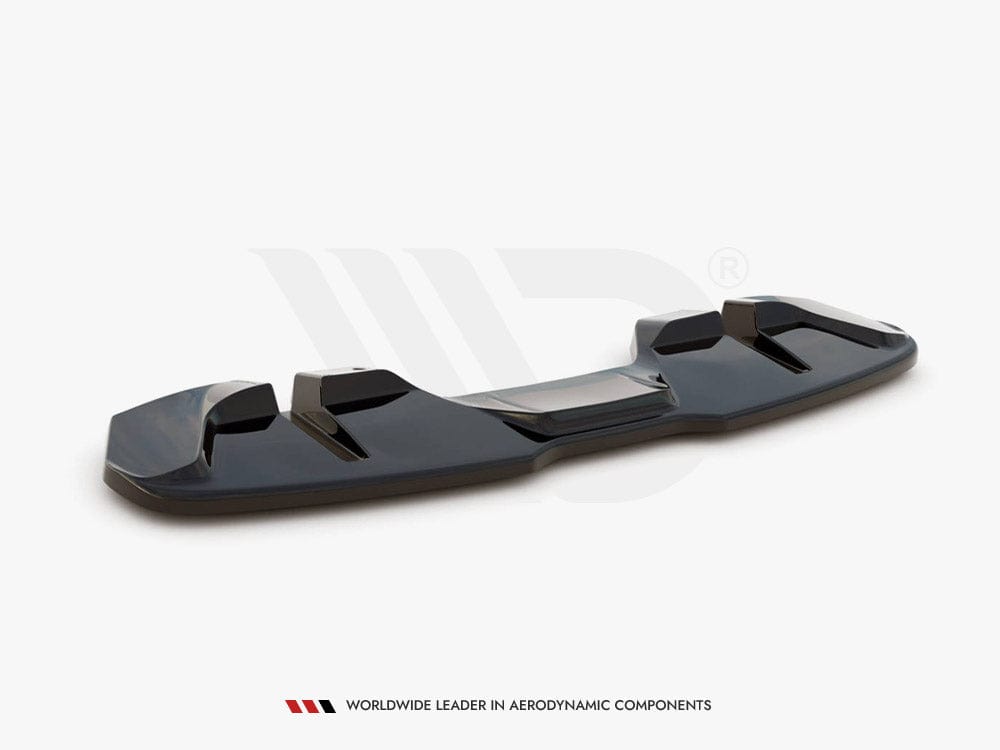 Maxton Design Central Rear Splitter Ford Mustang GT Mk6 Facelift 2017- Maxton Design SR