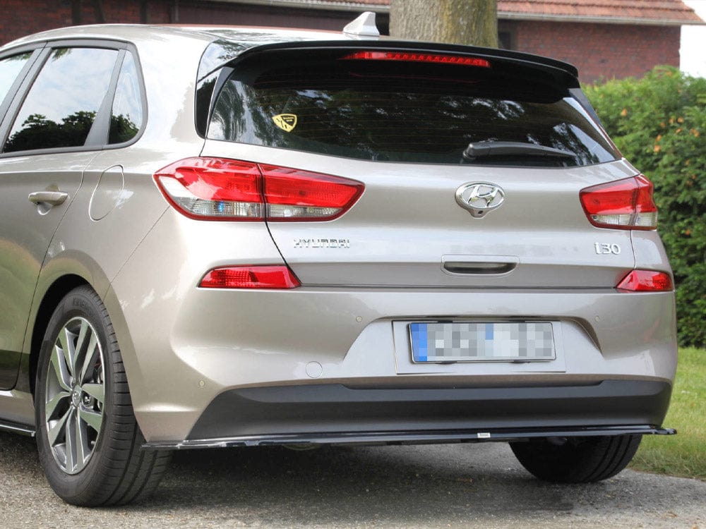 Maxton Design Central Rear Splitter Hyundai I30 Mk3 Hatchback Maxton Design SR