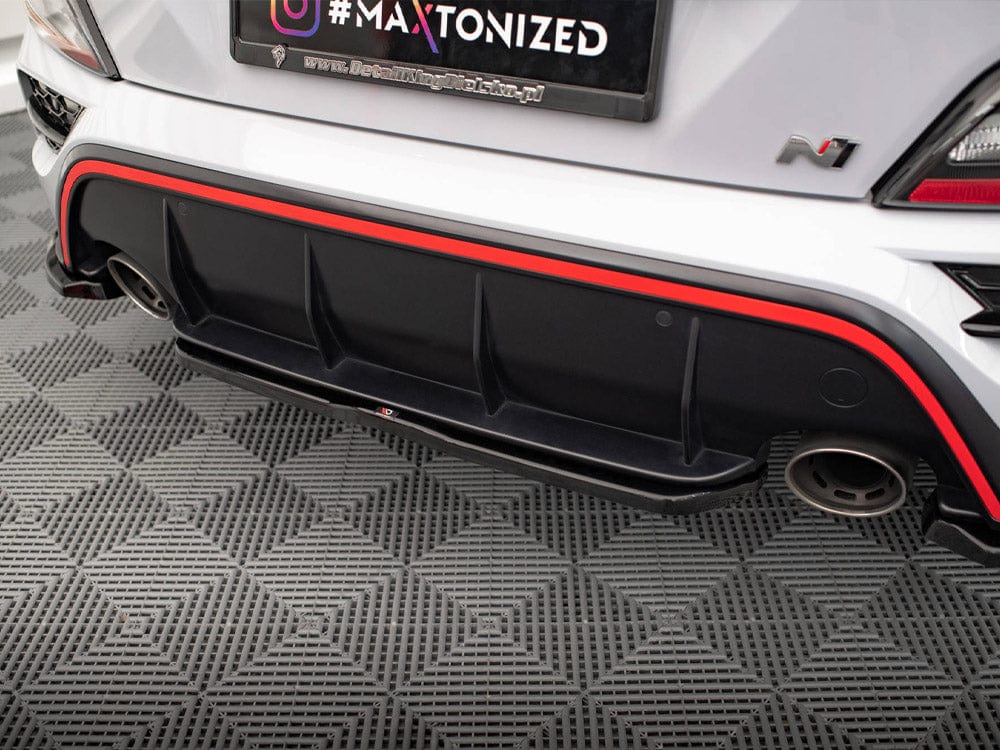 Maxton Design Central Rear Splitter Hyundai Kona N Mk1 Maxton Design SR