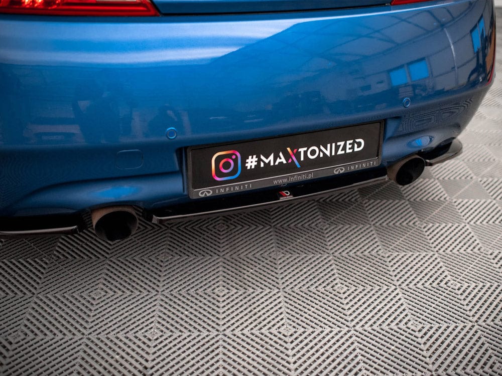 Maxton Design Central Rear Splitter Infiniti G37 Coupe Maxton Design SR
