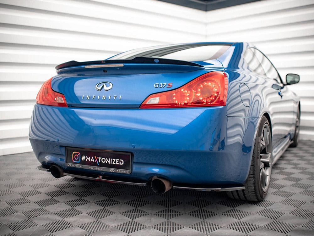 Maxton Design Central Rear Splitter Infiniti G37 Coupe Maxton Design SR