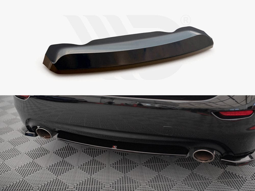 Maxton Design Central Rear Splitter Infiniti Q50 S Mk1 Maxton Design SR