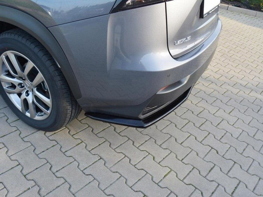 Maxton Design Central Rear Splitter Lexus NX MK1 H (Without Vertical Bars) 2014-2017 Maxton Design SR