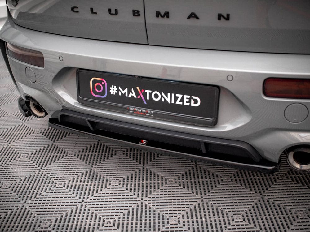 Maxton Design Central Rear Splitter Mini Cooper Clubman John Cooper Works F54 Maxton Design SR