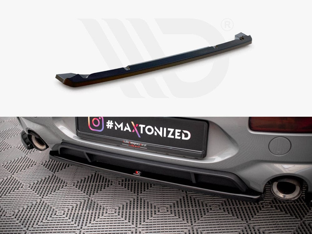 Maxton Design Central Rear Splitter Mini Cooper Clubman John Cooper Works F54 Maxton Design SR