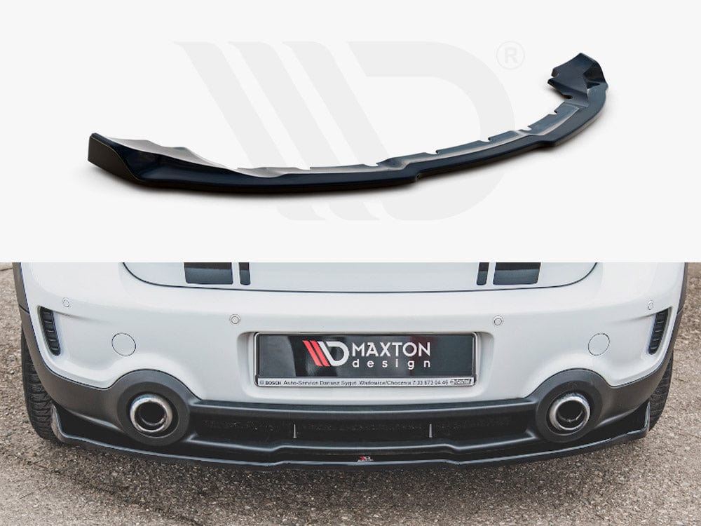 Maxton Design Central Rear Splitter Mini Countryman JCW MK1 2012-2016 Maxton Design SR
