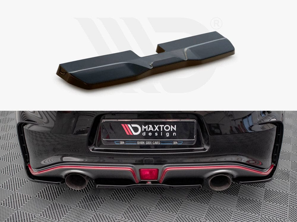 Maxton Design Central Rear Splitter Nissan 370Z Nismo Facelift 2014-2020 Maxton Design SR