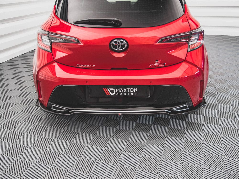 Maxton Design Central Rear Splitter Toyota Corolla GR Sport Hatchback XII 2019- Maxton Design SR