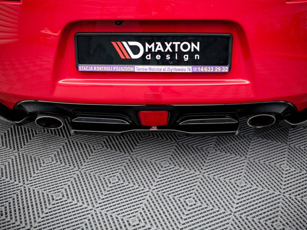 Maxton Design Central Rear Splitter V.2 Nissan 370Z 2009-2020 Maxton Design SR