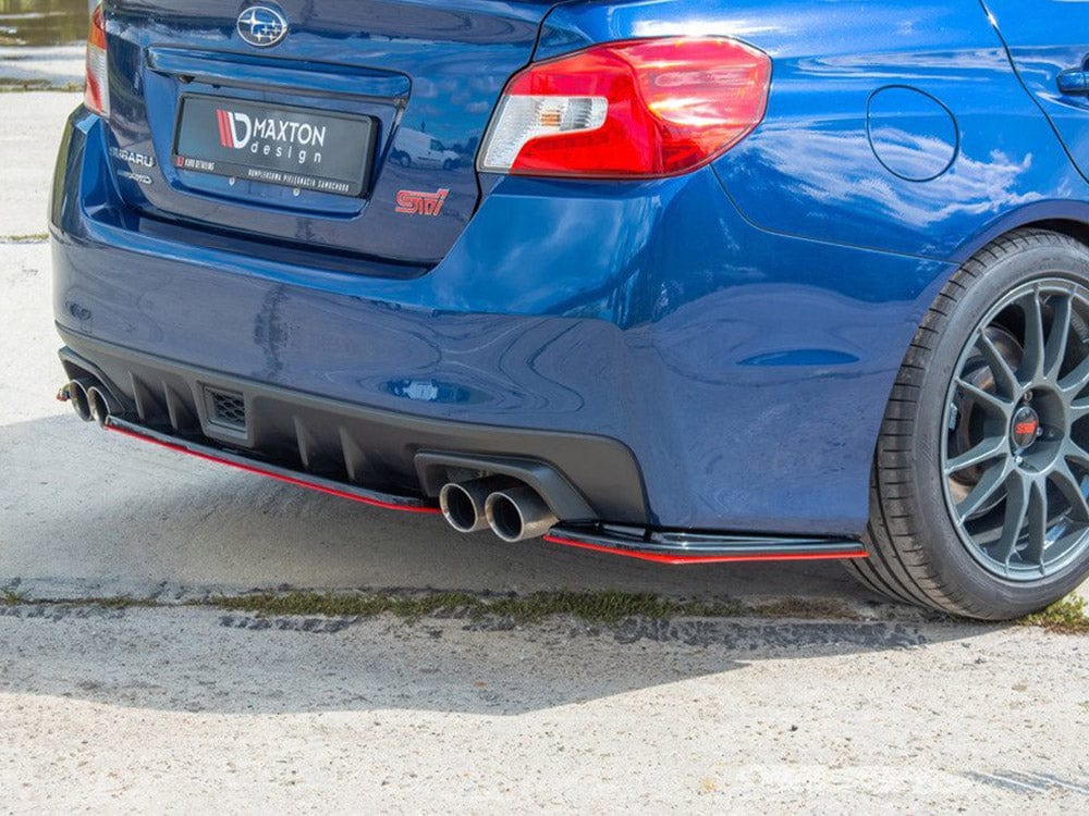 Maxton Design Central Rear Splitter V.2 Subaru WRX STI Maxton Design SR