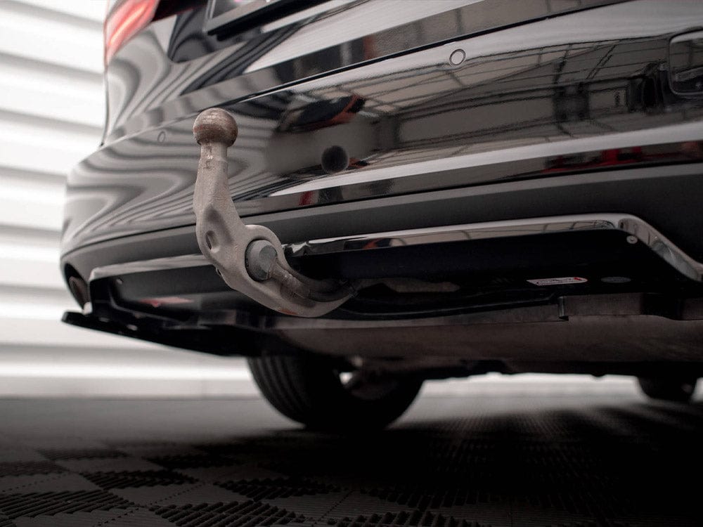 Maxton Design Central Rear Splitter V.2 (Vertical Bars) Volvo V90 Mk2 Maxton Design SR