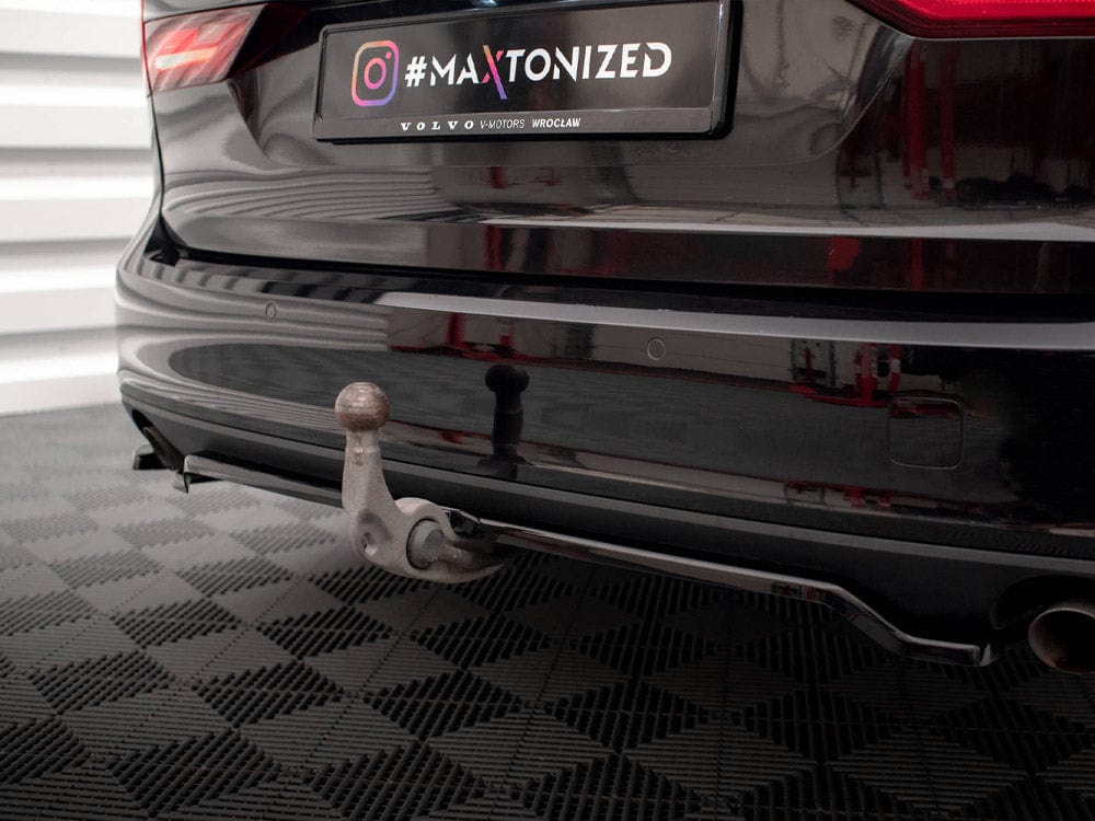 Maxton Design Central Rear Splitter V.2 (Vertical Bars) Volvo V90 Mk2 Maxton Design SR